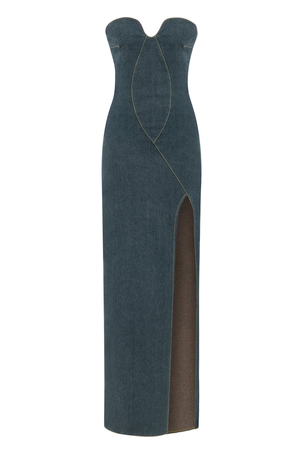 Jendue-Monte Strapless Dress-Elbise-4-fleurdirect.live
