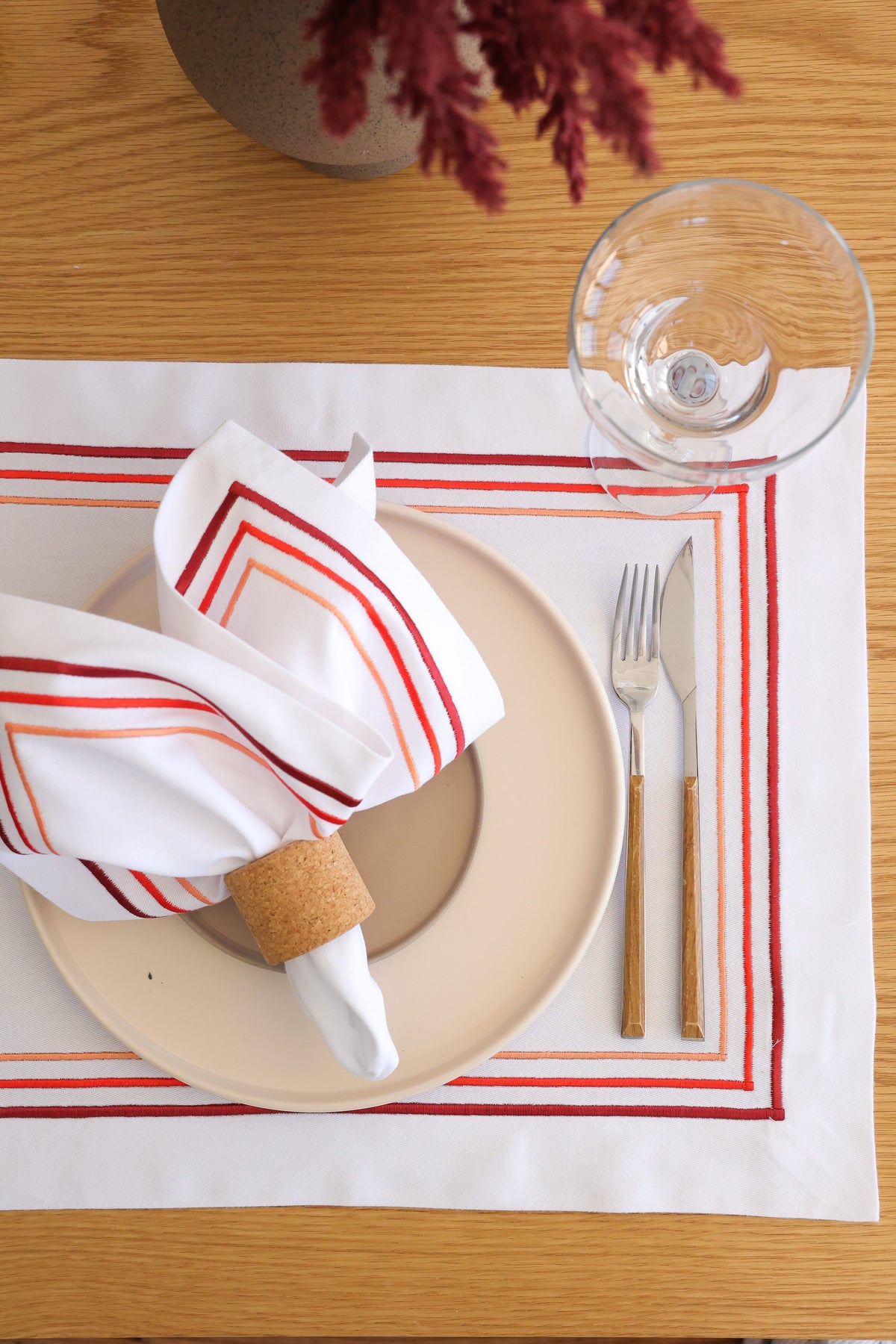 KM Home Collection-2'li Set Sunset Amerikan Servis-Sunum Aksesuarları-6-fleurdirect.live