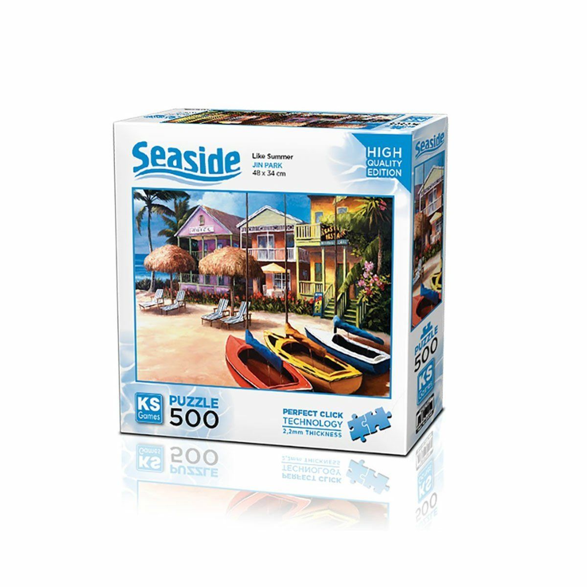 KS Puzzle-20044 Welcome To Beach Like Summer 500 Parça Puzzle Ks Puzzle-Puzzle-1-fleurdirect.live