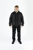 Kahshan-Black Puffer Mont-Mont-2-fleurdirect.live