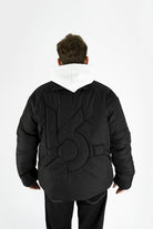 Kahshan-Black Puffer Mont-Mont-5-fleurdirect.live