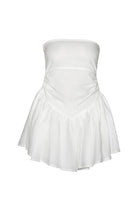 Kahshan-White 'petit Fairytail' Mini Dress-Elbise-1-fleurdirect.live