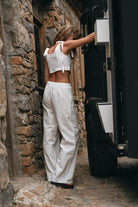 Kahshan-White 'petit' Top-Top-2-fleurdirect.live
