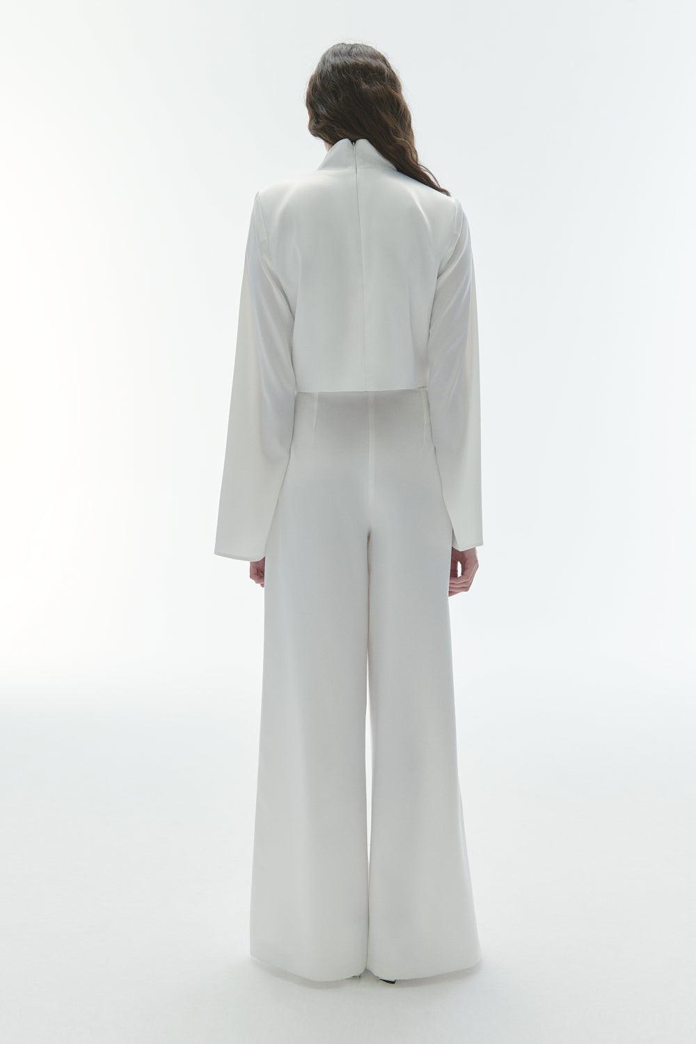 Karrla-Yvonne Satin Trousers-Pantolon-3-fleurdirect.live