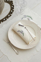 Km Home Collection-2'li Set Lavanta İşlemeli Keten Amerikan Servis-Sunum Aksesuarları-2-fleurdirect.live