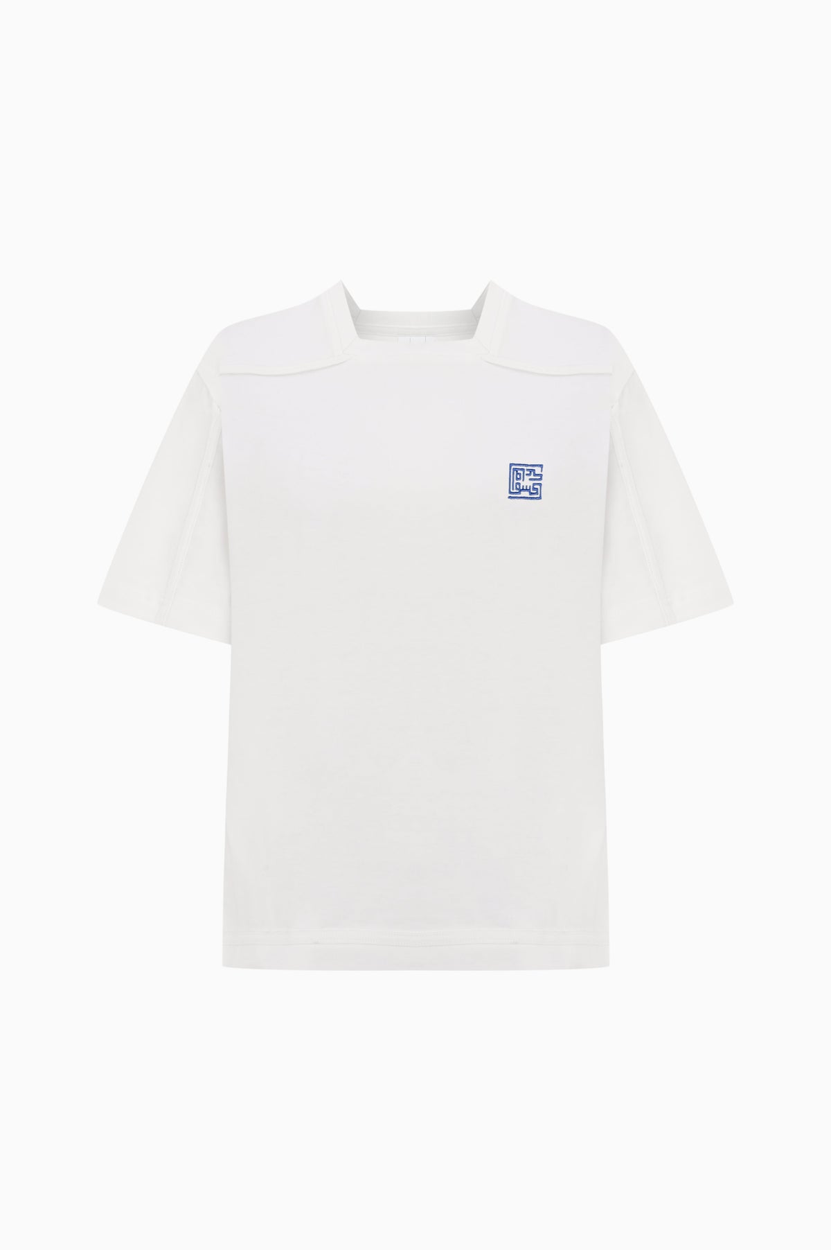 Kntlgy-Casual Flow Beyaz T Shirt-T-Shirts-1-fleurdirect.live