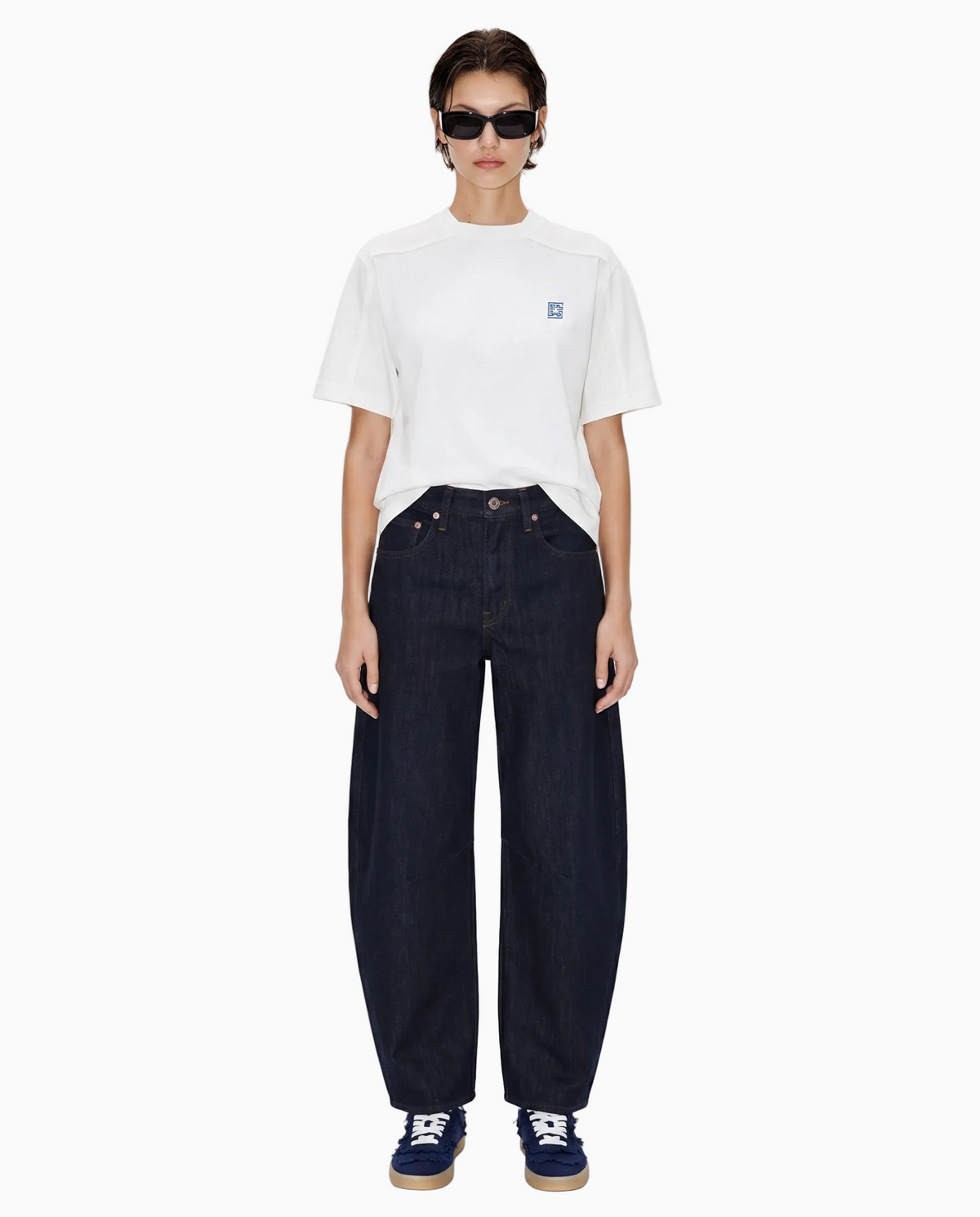 Kntlgy-Casual Flow Beyaz T Shirt-T-Shirts-2-fleurdirect.live