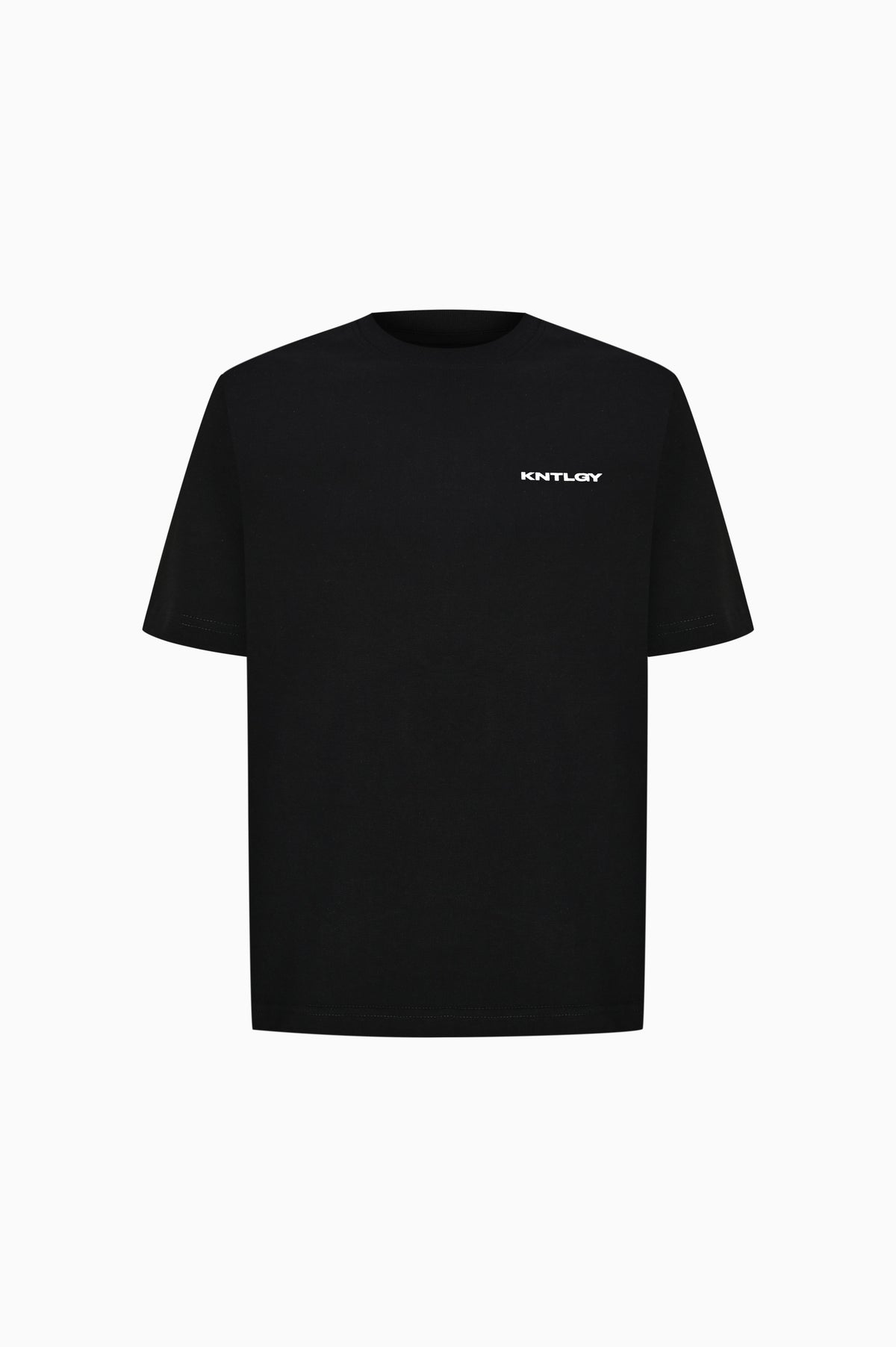 Kntlgy-Move Oversize Siyah T Shirt-T-Shirts-1-fleurdirect.live