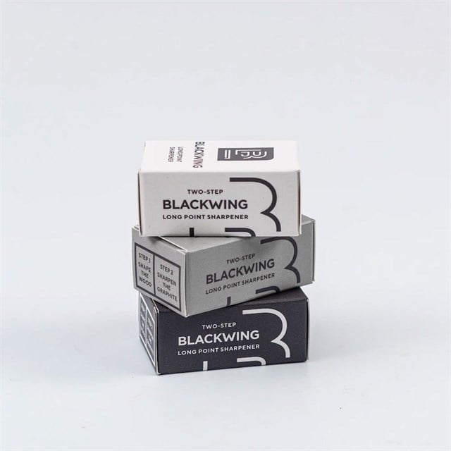 Kum X Blackwing Limited Edition Two-Step Long Point Kalemtraş Oval Beyaz