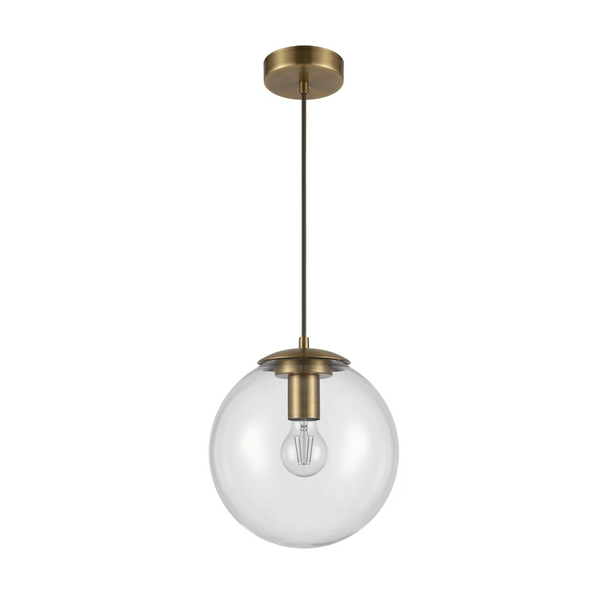 Roma Glop Cam Sarkıt Şeffaf - 25 Cm