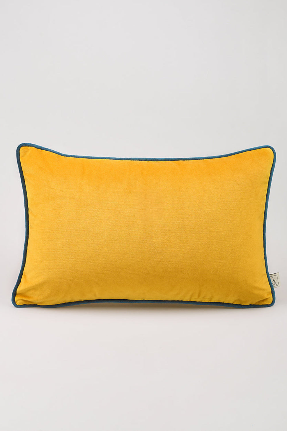 La Casa Antica-Mavi Kadife Yastık Kılıfı (40x60cm)-Yastık Kılıfı-1-fleurdirect.live
