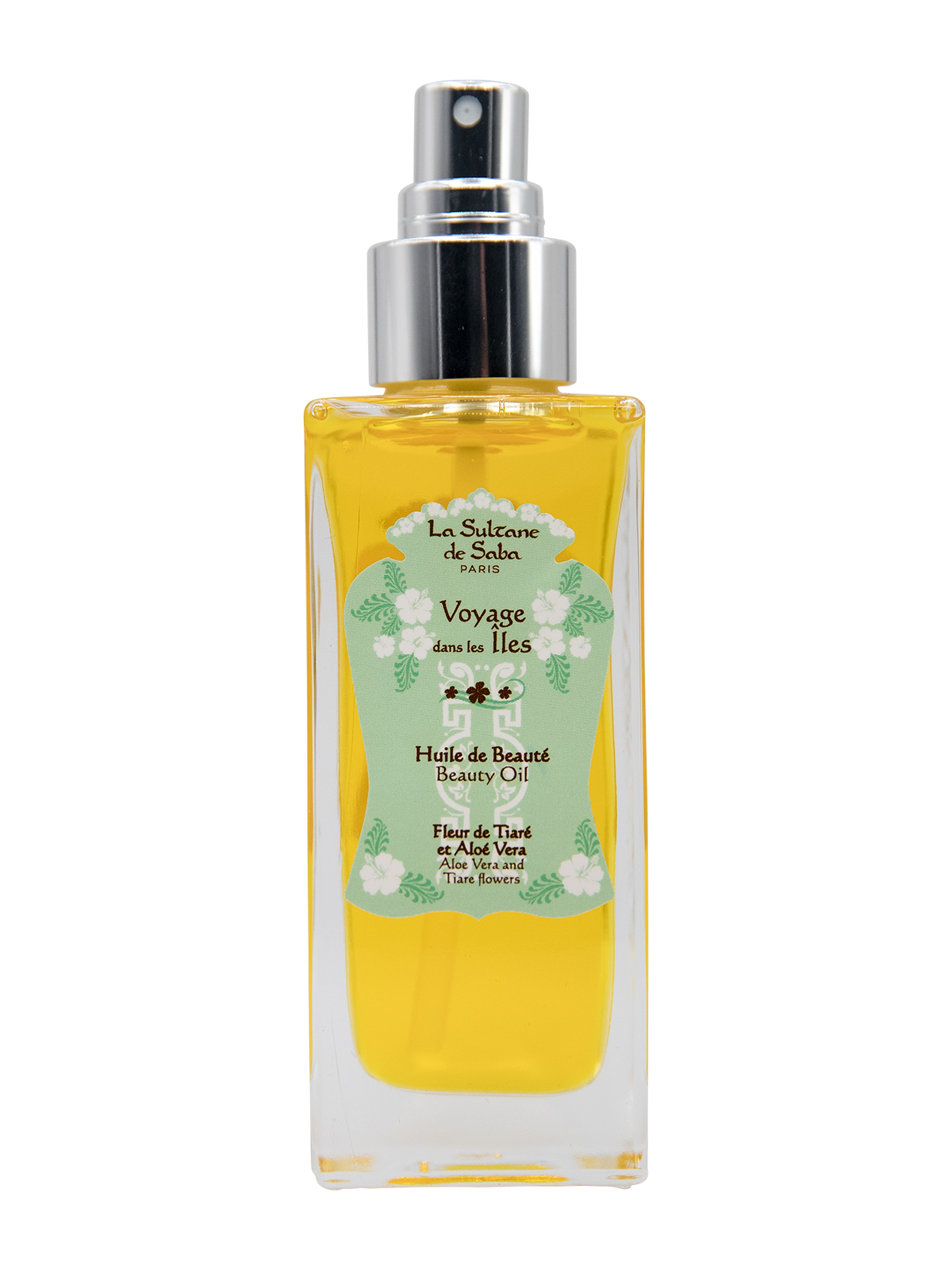 La Sultane De Saba-Beauty Oil Aloe Vera And Tiare Flower - Tahiti-Cilt Bakımı Yağları-1-fleurdirect.live