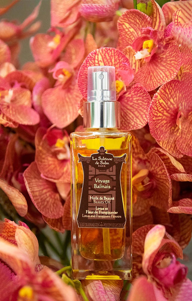 La Sultane De Saba-Beauty Oil Lotus And Frangipani - Bali-Cilt Bakımı Yağları-2-fleurdirect.live