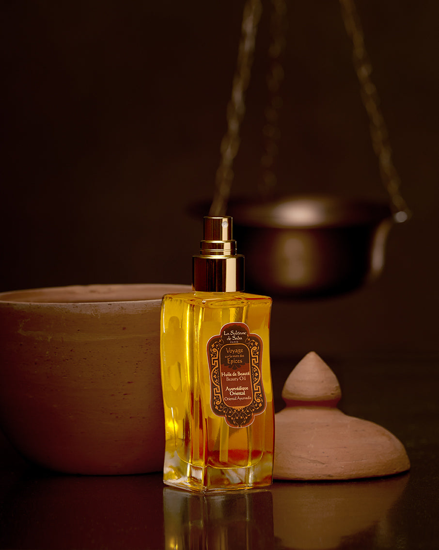 La Sultane De Saba-Beauty Oil Oriental Ayurvedic Amber Vanilla Patchouli - Spices-Cilt Bakımı Yağları-3-fleurdirect.live