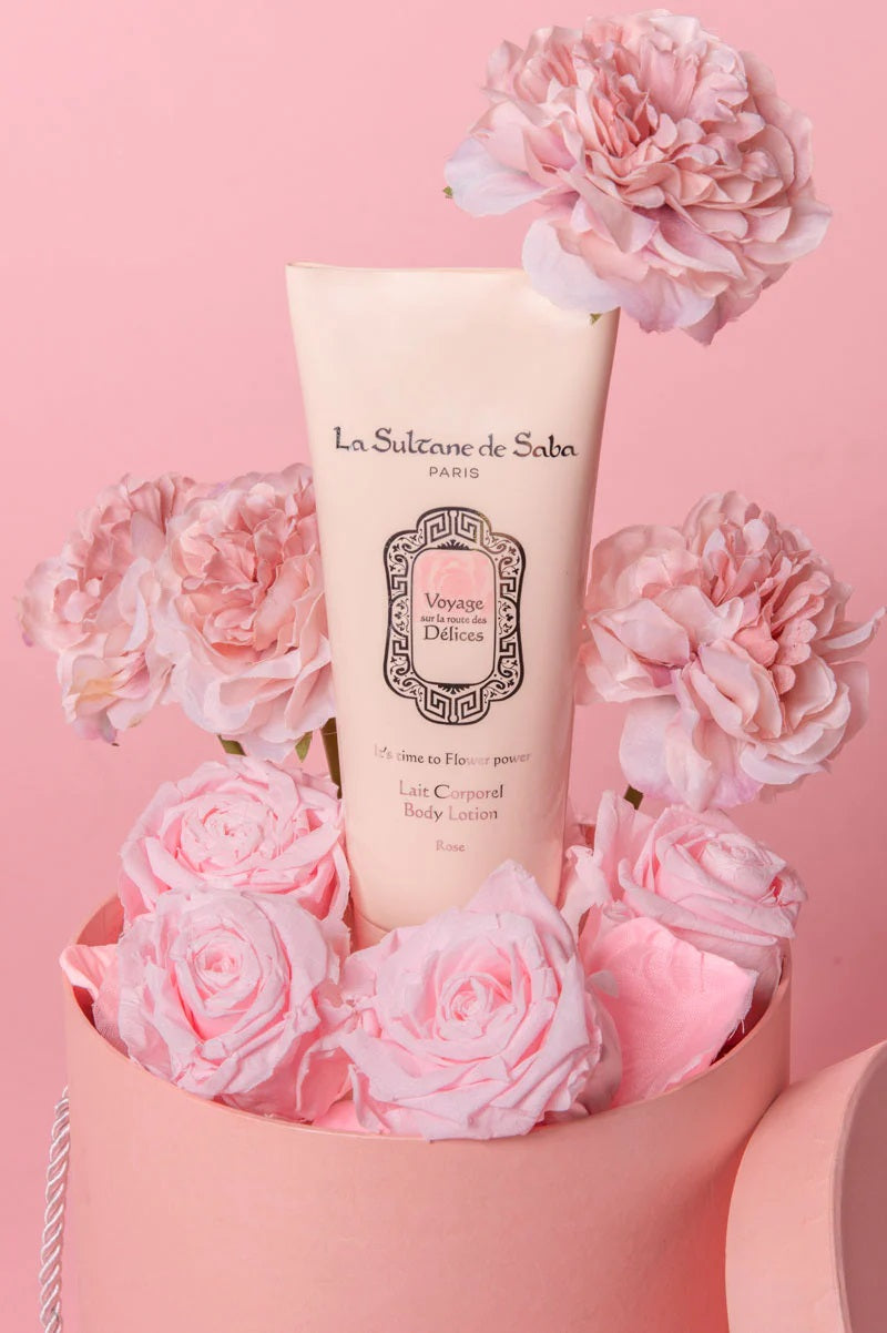 La Sultane De Saba-Body Lotion Rose - Delices-Vücut Losyonu-2-fleurdirect.live