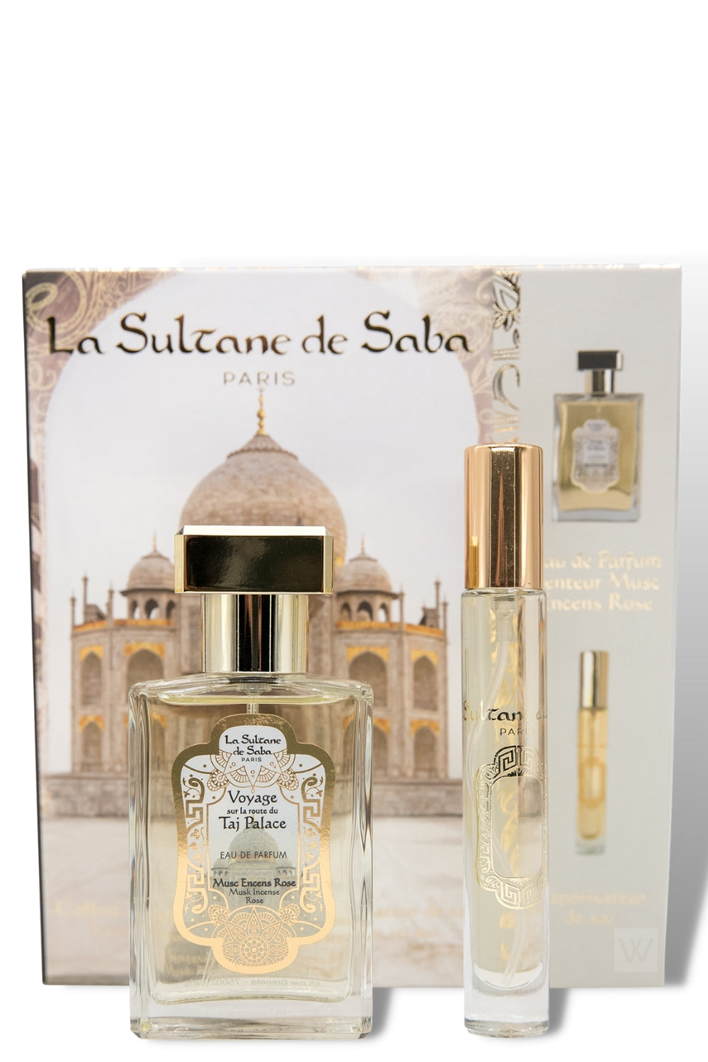La Sultane De Saba-Perfume Set Musk Incense Rose - Taj Palace-Parfüm-1-fleurdirect.live