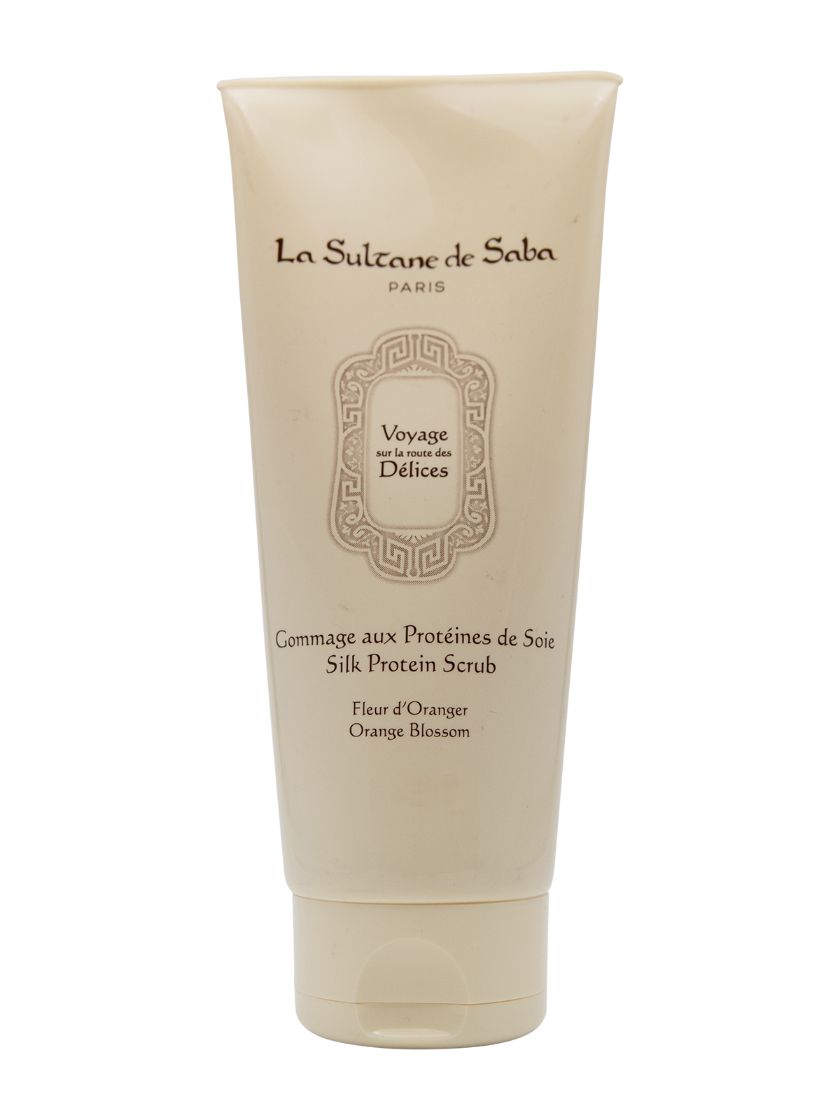 La Sultane De Saba-Silk Protein Scrub Orange Blossom - Delices-Peeling-1-fleurdirect.live