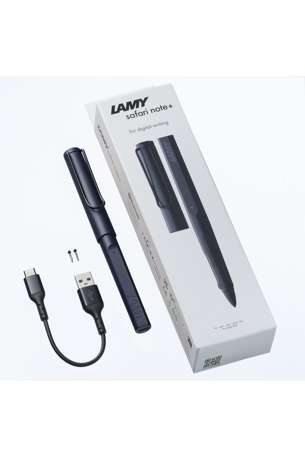Lamy-Safari Note + Ipad Tablet Kalemi Çelik Siyah (Mavi Tonlu)-Dijital Kalem-7-fleurdirect.live