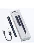 Lamy-Safari Note + Ipad Tablet Kalemi Çelik Siyah (Mavi Tonlu)-Dijital Kalem-7-fleurdirect.live