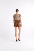 L'atelier Accract-Leannah Shorts-Şort-2-fleurdirect.live
