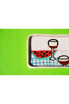 Lattuga Ceramics-Du Fromage Et Du Vin Peynir Tabağı-Tabak & Kase-3-fleurdirect.live