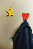 Lattuga Ceramics-Heart And Star Duvar Askılıkları-Duvar Dekorları-3-fleurdirect.live