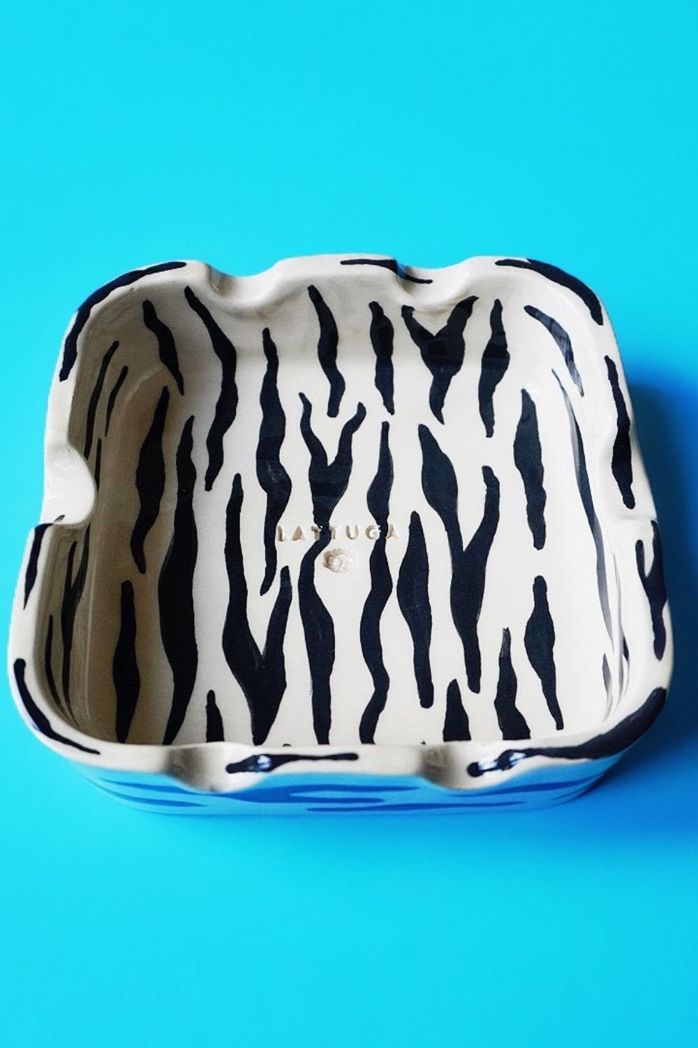 Lattuga Ceramics-White Roar Kül Tablası-Küllük-1-fleurdirect.live