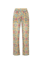 Le-Monade Dreams-Girlfriend Geometrik Desenli Pantolon-Pantolon-1-fleurdirect.live