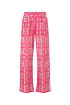 Le-Monade Dreams-Pembe Bulut Desenli Pantolon-Pantolon-1-fleurdirect.live