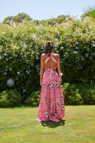 Le-Monade Dreams-SORUNLU - Pembe Balık Desenli Halter Yaka Sırt Detaylı Top-Top-4-fleurdirect.live