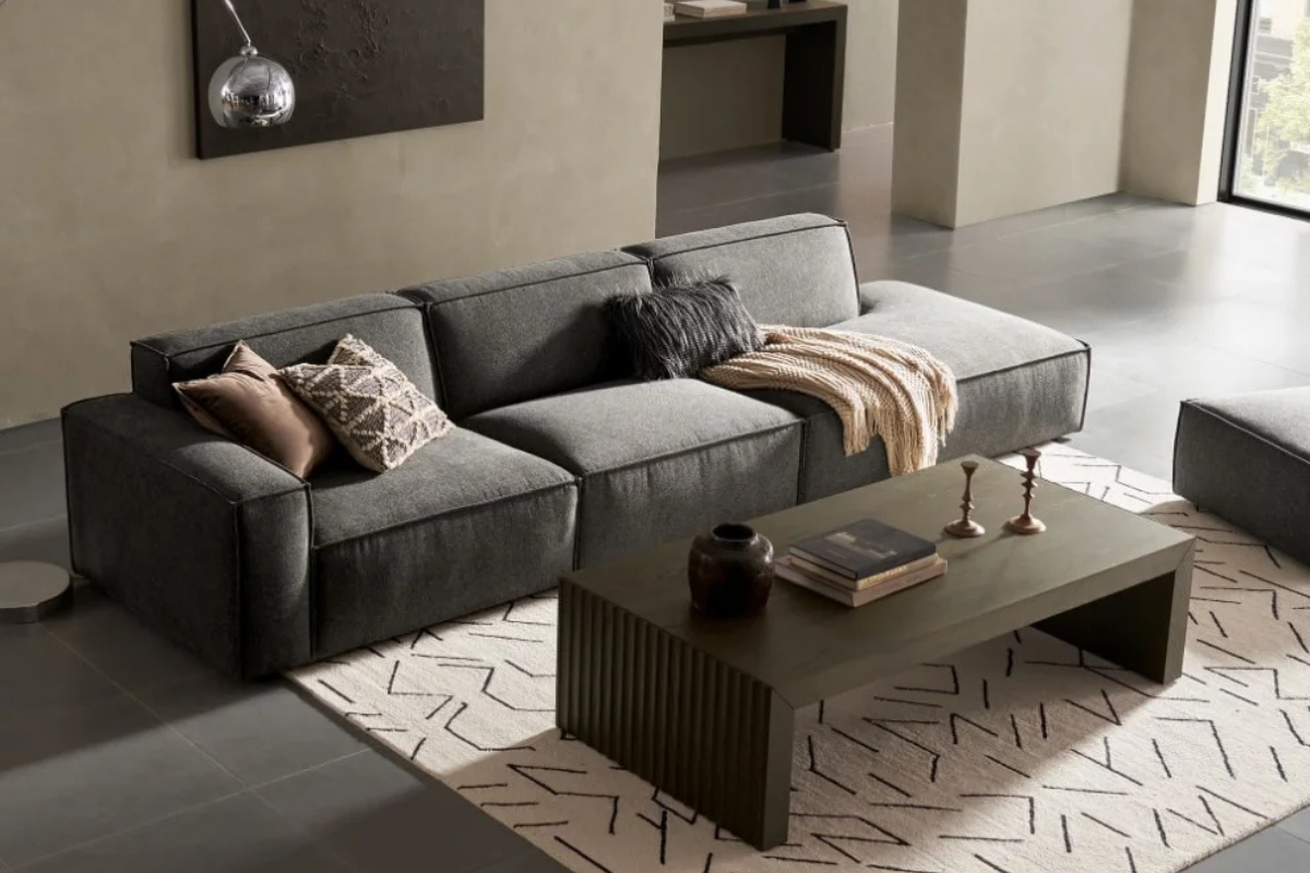 Label Sol Kanepe - Antrasit