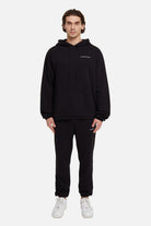 Les Benjamins-Hoodie 001 - Black-Sweatshirts & Hoodies-4-fleurdirect.live