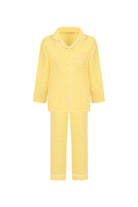 Let's Be Friends-Organik Muslin Pijama Takımı - Sarı-Pijama Takımı-1-fleurdirect.live