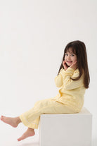 Let's Be Friends-Organik Muslin Pijama Takımı - Sarı-Pijama Takımı-2-fleurdirect.live