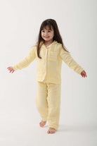 Let's Be Friends-Organik Muslin Pijama Takımı - Sarı-Pijama Takımı-6-fleurdirect.live