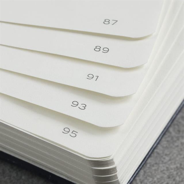 Leuchtturm 1917-2025 Colors Orta Boy (A5), Sert Kapak, 251 Sayfa, Çizgisiz Defter Spring Leaf 372192-Defter-4-fleurdirect.live