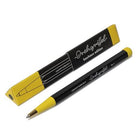 Leuchtturm 1917-Leuchtturm 1917 X Bauhaus Edition Drehgriffel Black / Yellow Ballpoint Pen Tükenmez Kalem 366571-Tükenmez Kalem-2-fleurdirect.live