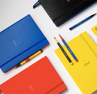 Leuchtturm 1917-Leuchtturm 1917 X Bauhaus Edition Drehgriffel Yellow / Black Ballpoint Pen Tükenmez Kalem 366204-Tükenmez Kalem-5-fleurdirect.live