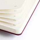 Leuchtturm 1917-Leuchtturm1917 Bauhaus Serisi Not Defteri, Orta Boy (A5), Sert Kapak, 251 Sayfa Mavi Noktalı Defter Black 359617-Noktalı-3-fleurdirect.live
