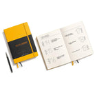 Leuchtturm 1917-Leuchtturm1917 X Bullet Journal Limited Edition Sert Kapak A5 Noktalı Defter Yellow24 371205-Noktalı-2-fleurdirect.live