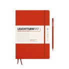 Leuchtturm 1917-Leuchtturm1917 Composition Notebook, B5, Sert Kapak, 219 Sayfa Not Defteri, Noktalı, Fox Red 370276-Noktalı-1-fleurdirect.live