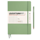 Leuchtturm 1917-Leuchtturm1917 Composition Notebook, B5, Yumuşak Kapak, 123 Sayfa Not Defteri, Noktalı, Sage 363928-Noktalı-1-fleurdirect.live