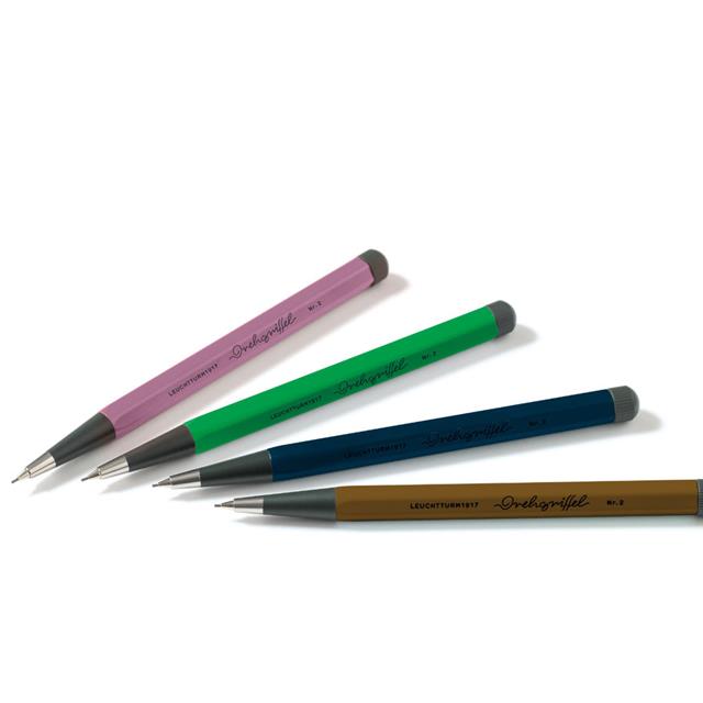 Leuchtturm 1917-Drehgriffel Nr. 2, Mekanik Uçlu Kalem, 0.7 Mm Uç, Deep Sea 372222-Mekanik Uçlu Kalem-2-fleurdirect.live