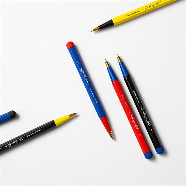 Leuchtturm 1917 X Bauhaus Drehgriffel Nr.2 Mekanik Uçlu Kalem Royal Blue/Black 371289