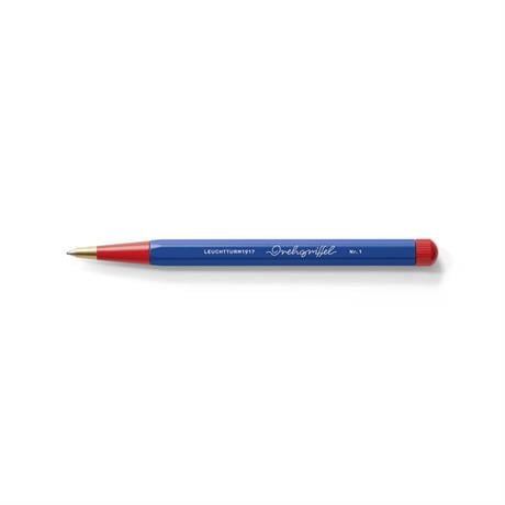 Leuchtturm 1917-Leuchtturm 1917 X Bauhaus Edition Drehgriffel Blue / Red Ballpoint Pen Tükenmez Kalem 366203-Tükenmez Kalem-3-fleurdirect.live