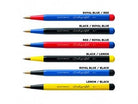 Leuchtturm 1917-Leuchtturm 1917 X Bauhaus Edition Drehgriffel Blue / Red Ballpoint Pen Tükenmez Kalem 366203-Tükenmez Kalem-4-fleurdirect.live