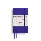 Leuchtturm 1917-Leuchtturm1917 Cep Boy (A6) 12 Aylık Ajanda Ve Not Defteri (çizgili) 2026 Sert Kapak, İngilizce, Ink Mavi 372670-Özel Defterler-1-fleurdirect.live