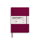 Leuchtturm 1917-Leuchtturm1917 Master Boy (A4+) 12 Aylık Ajanda Ve Not Defteri (çizgili) 2026 Sert Kapak, İngilizce, Port Red372641-Özel Defterler-1-fleurdirect.live