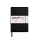 Leuchtturm 1917-Leuchtturm1917 Master Boy (A4+) 12 Aylık Ajanda Ve Not Defteri (çizgili) 2026 Sert Kapak, İngilizce, Siyah 372640-Özel Defterler-1-fleurdirect.live