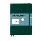Leuchtturm 1917-Leuchtturm1917 Medium (A5) 112 Pages 150 Gsm Sketchbook Eskiz Defteri Forest Green 370355-Çizgisiz (Düz)-1-fleurdirect.live